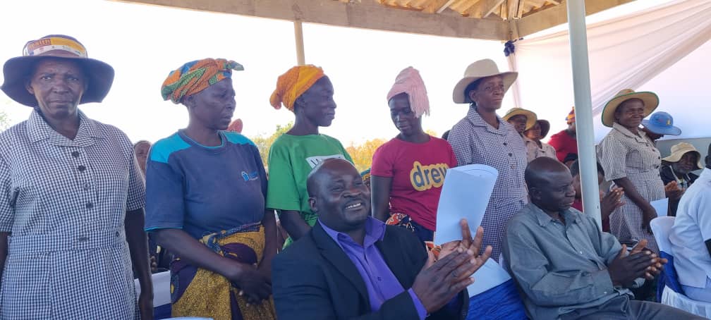 Village Health workers for Siabuzuba clinic at the ceremony 2